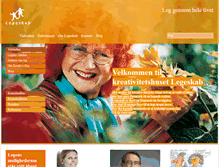 Tablet Screenshot of legeskab.dk